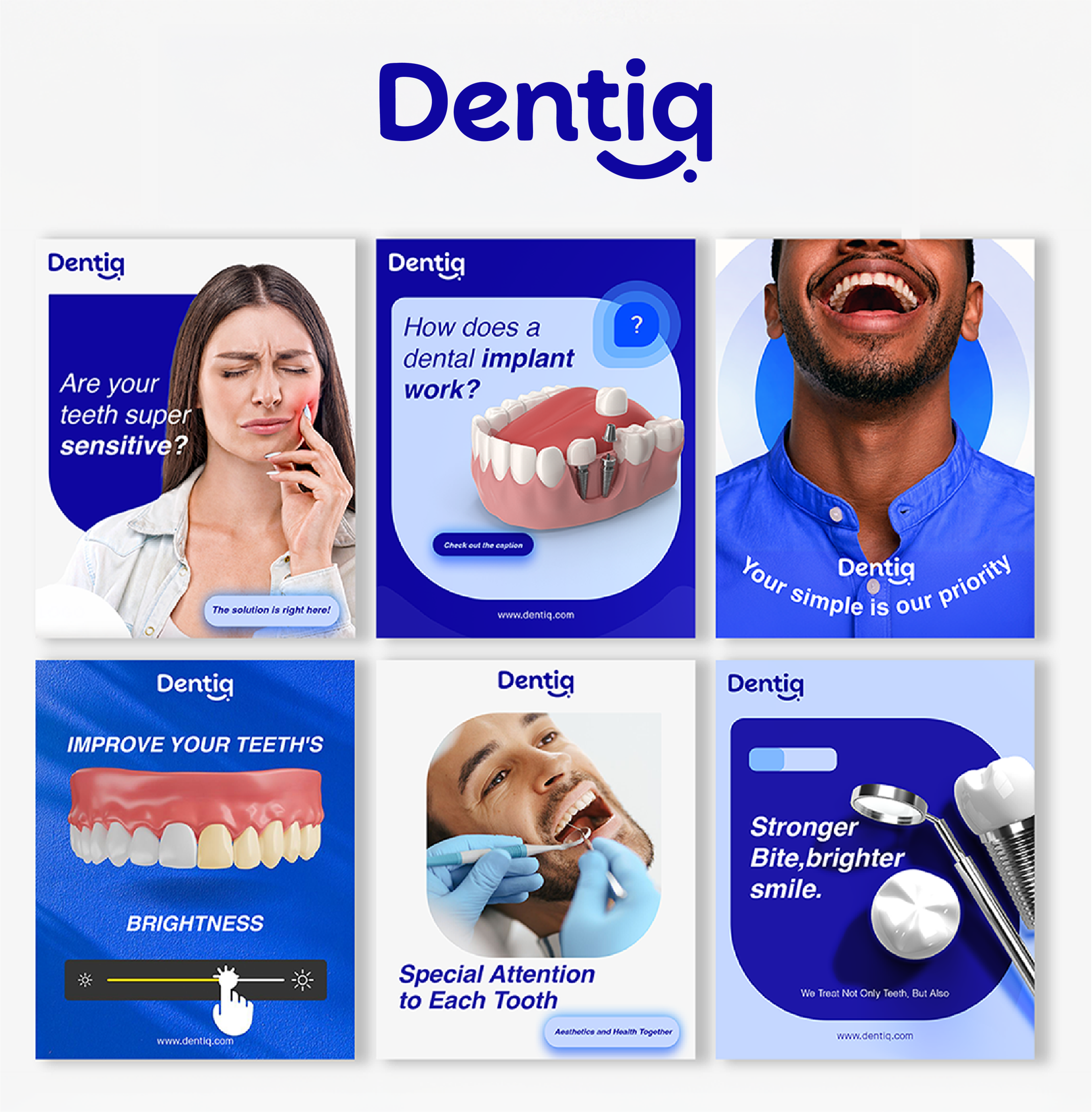 Dentiq - Social Media Designs by Kitely